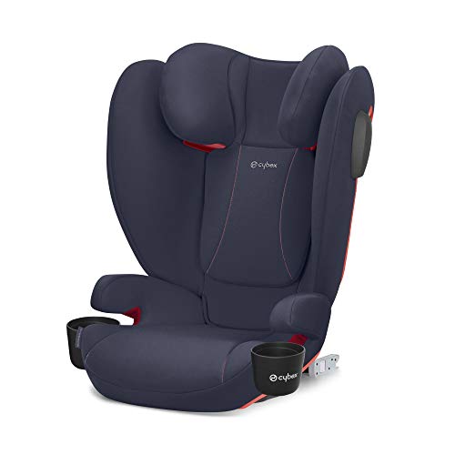 CYBEX Solution B2 fix+ Lux High Back Booster Seat - Bay Blue