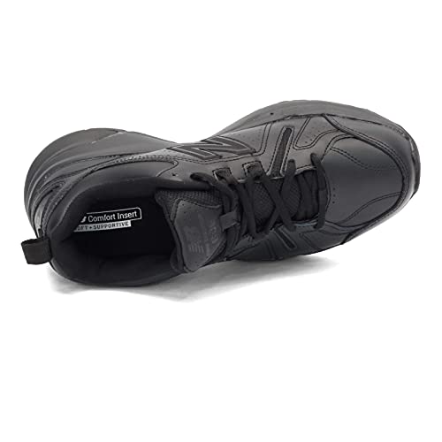 New Balance Men's 608 V5 Casual Comfort Cross Trainer - Black/Black - Image 7