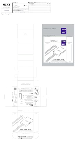 NZXT Control Hub - Digital RGB and PWM Fan Speed Controller - Image 10