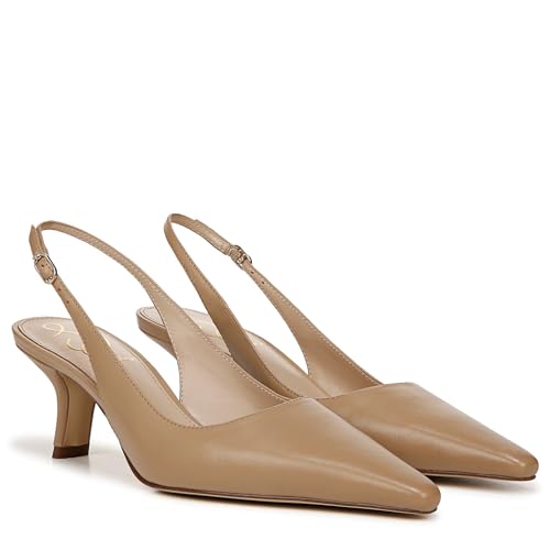Sam Edelman Bianka Sling Pump in Soft Beige - Size 8.5