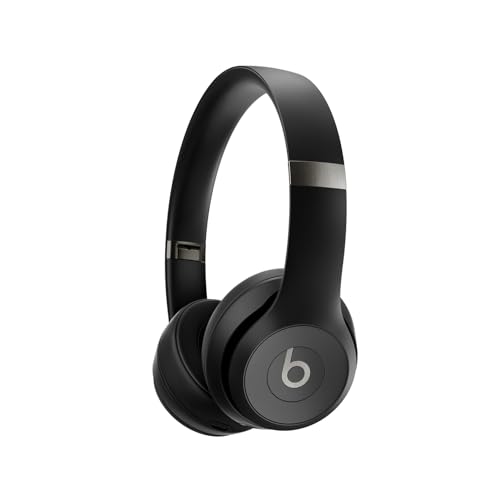 Beats Solo 4 - Wireless Bluetooth On-Ear Headphones, Matte Black