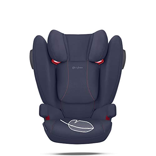 CYBEX Solution B2 fix+ Lux High Back Booster Seat - Bay Blue - Image 5