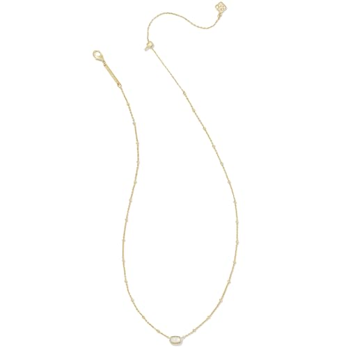 Kendra Scott Mini Elisa Gold-Plated Satellite Necklace - Image 2