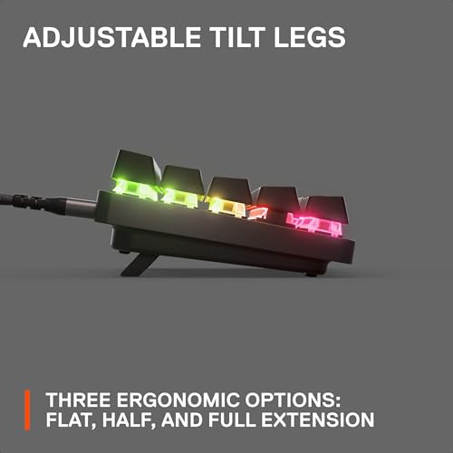 SteelSeries Apex Pro Mini HyperMagnetic Keyboard – 60% Compact and Fully Customizable - Image 7