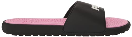 PUMA Women's Cool Cat 2.0 Slide Sandal, Black-White-Pink, Size 7 - Image 6
