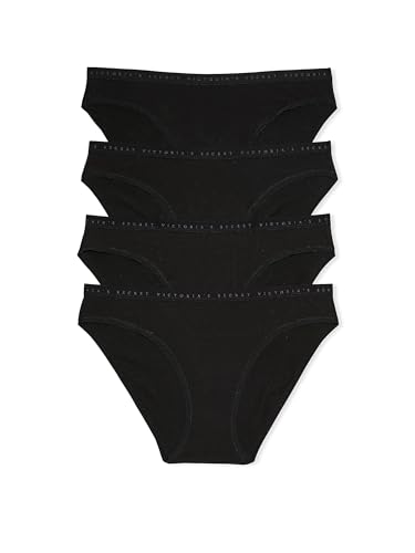 Victoria's Secret Women's Cotton Bikini Underwear, Multi Pack