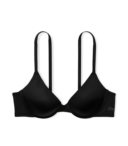 Victoria's Secret Pink Wear Everywhere Push Up Bra - Black - Image 3