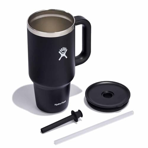 Hydro Flask 40 Oz Insulated Travel Tumbler - Black - Image 7