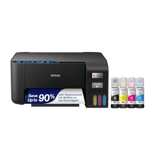 Epson EcoTank ET-2400 Wireless Color All-in-One Printer