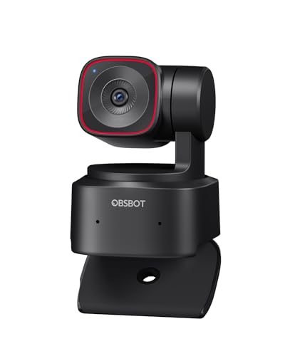 OBSBOT Tiny 2 Lite 4K Webcam for PC - AI Tracking & Gesture Control