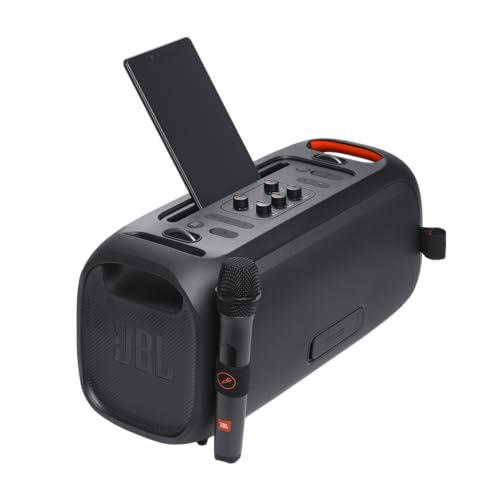 JBL PartyBox On-The-Go Portable Bluetooth Speaker with Built-in Mic & Lights - Image 2
