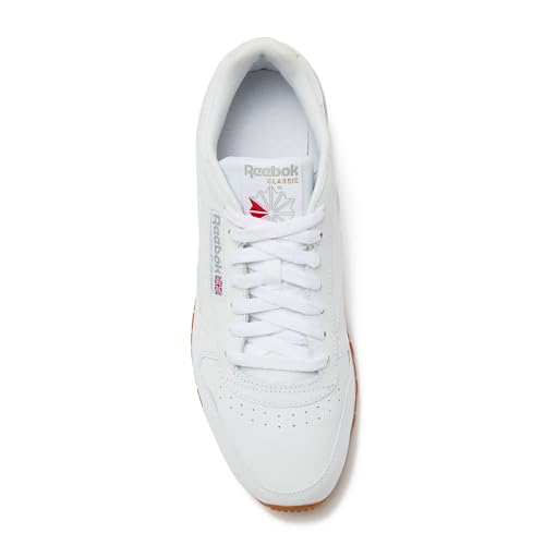 Reebok Unisex Classic Leather Sneaker in FTWR White/Pure Grey - Image 4