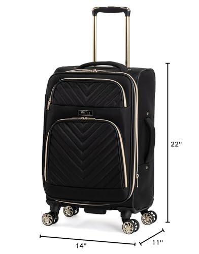 Kenneth Cole REACTION Chevron Quilted Carry-On Luggage - 20 Inch - Image 7