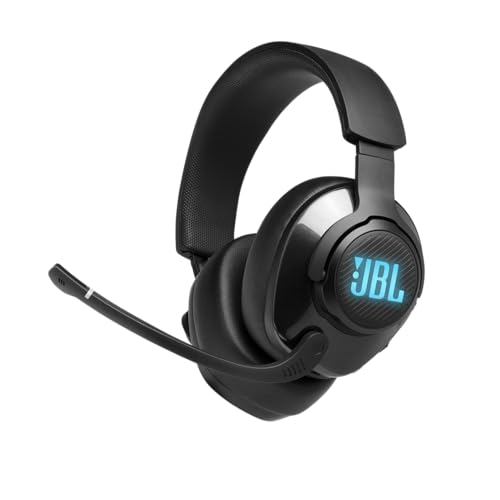 JBL Quantum 400 Gaming Headset with QuantumSURROUND and Memory Foam Comfort