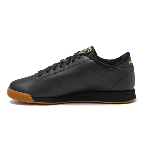 Reebok Women's Princess Wide Fashion Shoes – Black/Gum, Size 8 M US - Image 4