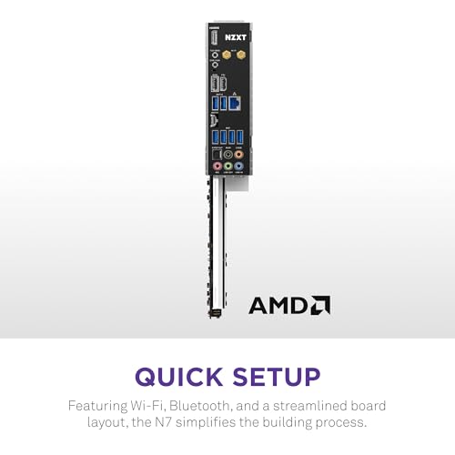 NZXT N7 B650E ATX Gaming Motherboard with Wi-Fi 6E - Image 6