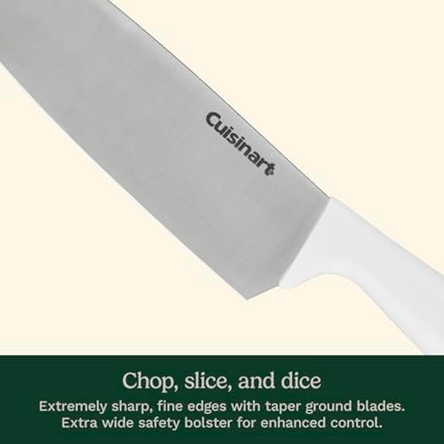 Cuisinart 12pc Stainless Steel Knife Block Set - Image 4