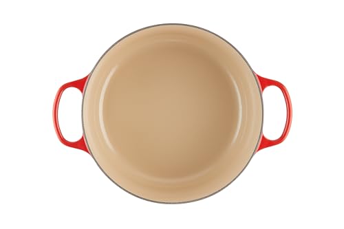 Le Creuset 7.25 qt. Cast Iron Dutch Oven - Cerise - Image 3