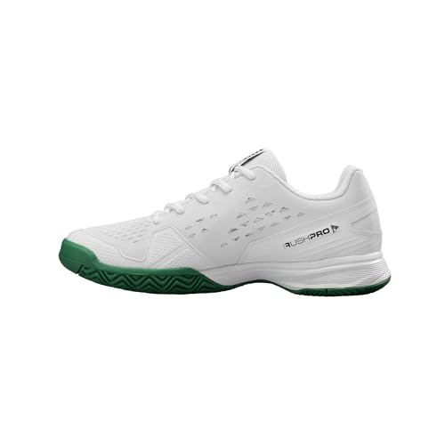 WILSON Rush Pro Lite Junior Tennis Shoes – White/Bosphorus - Image 4