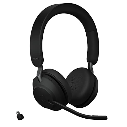 Jabra Evolve2 65 Wireless Headphones with 37-Hour Battery Life