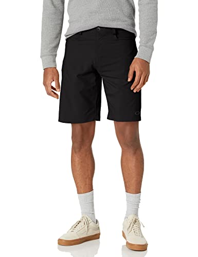 Oakley Men's Standard Baseline Hybrid 21" 2.0 Short, Blackout, 38