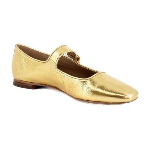 Sam Edelman Michaela Mary Jane Flat Gold - Timeless Elegance - Image 7