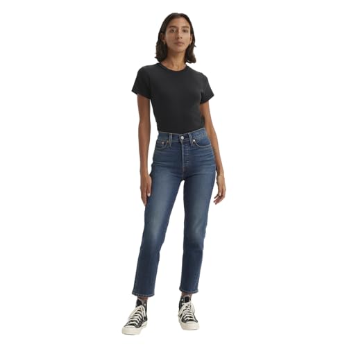 Levi's Women's Wedgie Straight Jeans - Iconic Style in Indigo - Image 4