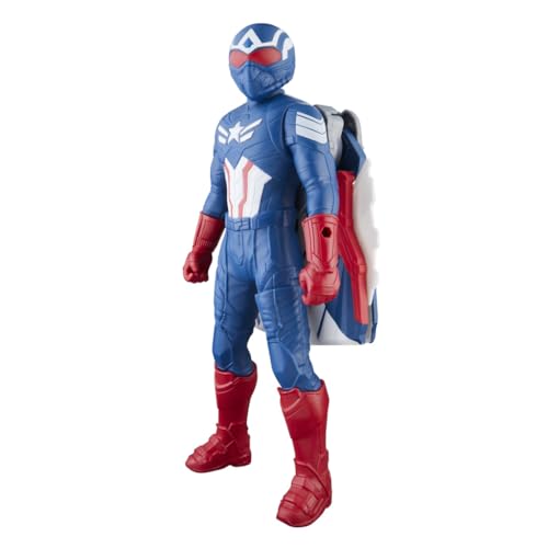 Marvel Avengers Captain America Flight Mode Action Figure - 9-Inch - Image 10