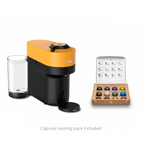 Nespresso Vertuo Pop+ with Aeroccino, Mango Yellow - Image 4