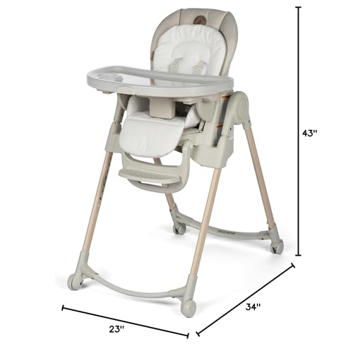 Maxi-Cosi Minla 6-in-1 Foldable High Chair in Classic Oat - Image 8