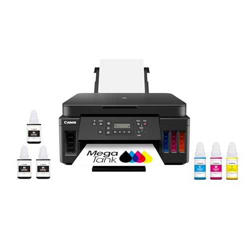 Canon PIXMA G6020: Wireless All-in-One Supertank Printer