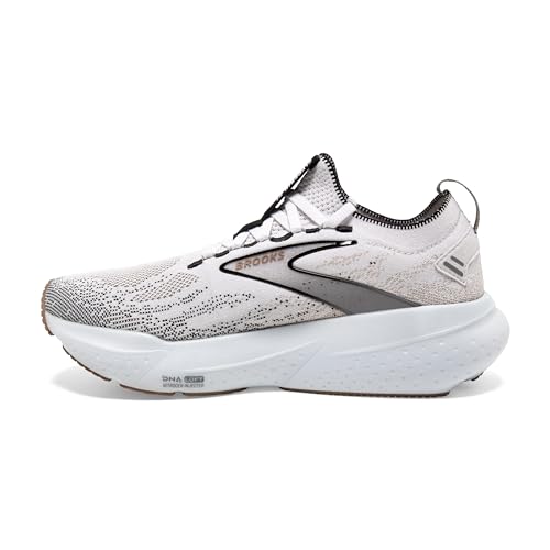 Brooks Women’s Glycerin Stealthfit 21 Running Shoe - White/Grey/Black - Image 5