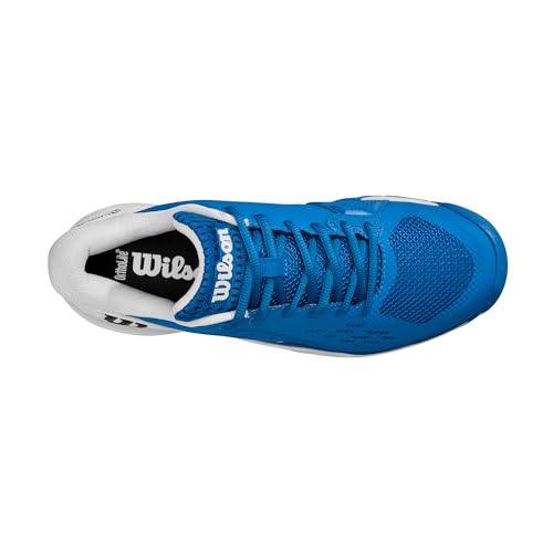 WILSON Men's Rush Pro Ace Pickler Shoe - Deja Vu Blue/White/Black, Size 9 - Image 6