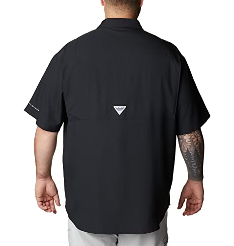 Columbia Men's PFG Tamiami II Short Sleeve Fishing Shirt - Black - XX-Large - Image 5
