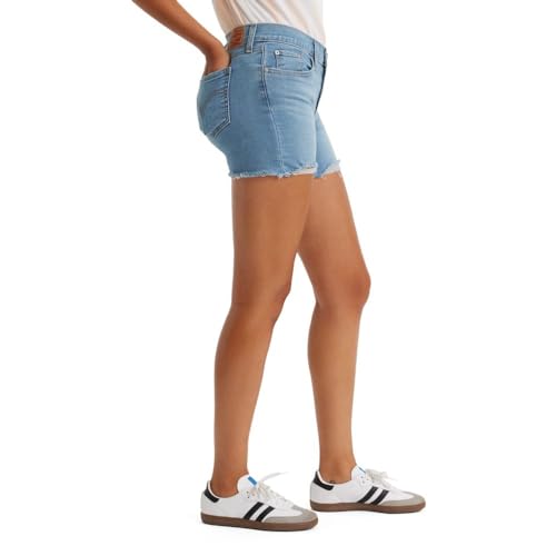 Levi's Women's Mid Length Shorts, I'm Just a Fan, 30" - Image 2