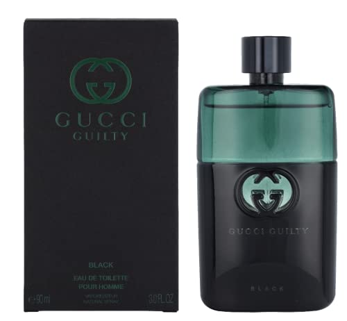 Gucci Guilty Black Pour Homme EDT Spray, 3 oz