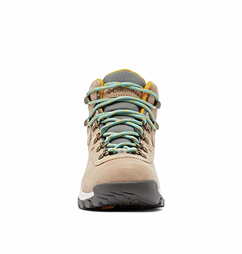 Columbia Women's Durable Waterproof Hiking Boots - Oxford Tan/Green - Image 9