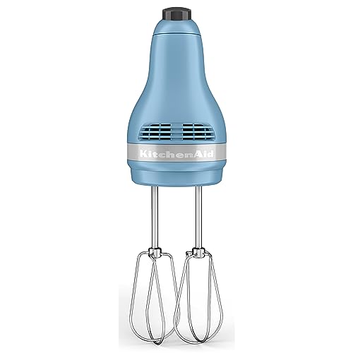 KitchenAid® 5-Speed Ultra Power™ Hand Mixer, Velvet Blue - Image 3