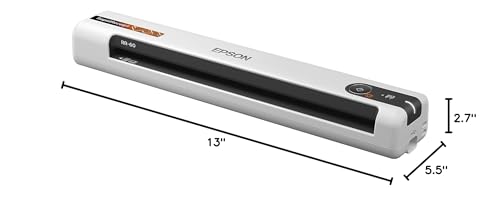 Epson RapidReceipt RR-60 Mobile Receipt & Document Scanner - Image 17