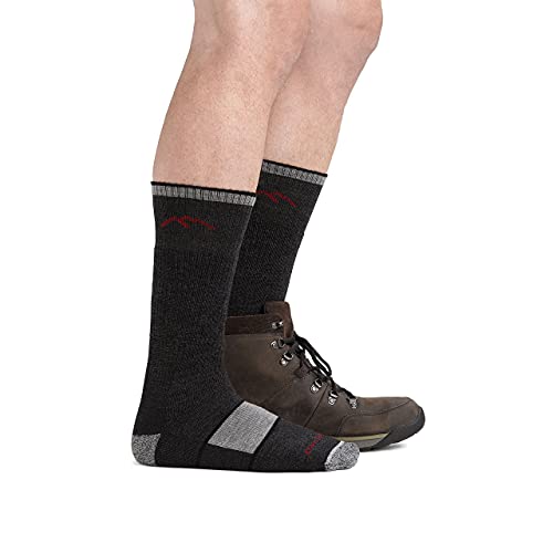 Darn Tough Men's Full Cushion Hiking Sock – Black, Large - Image 3
