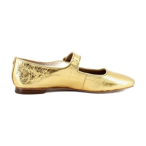 Sam Edelman Michaela Mary Jane Flat Gold - Timeless Elegance - Image 6