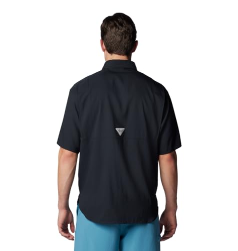 Columbia Men's PFG Tamiami II Short Sleeve Fishing Shirt - Black - XX-Large - Image 10
