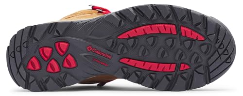 Columbia Women's Waterproof Hiking Boots - Elk/Mountain Red - Image 7