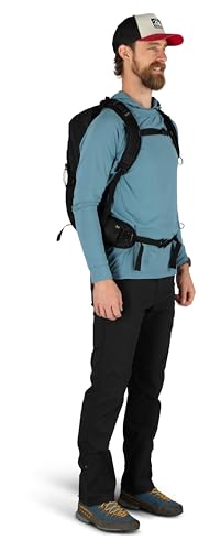 Osprey Talon 22L Men's Hiking Backpack - Stealth Black - Image 7