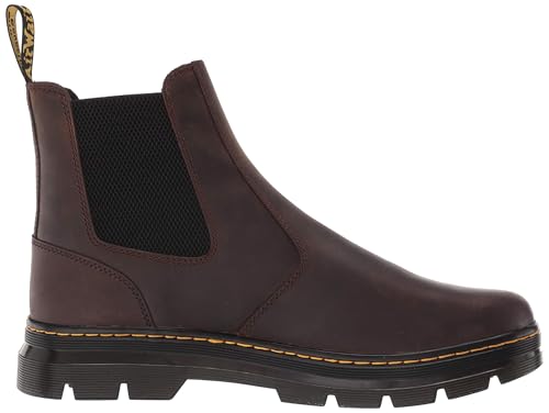 Dr. Martens Unisex Embury Chelsea Boot - Dark Brown Crazy Horse - Image 4