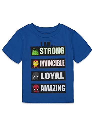 Marvel Toddler Boys 4-Pack Superhero T-Shirts (3T) - Image 2