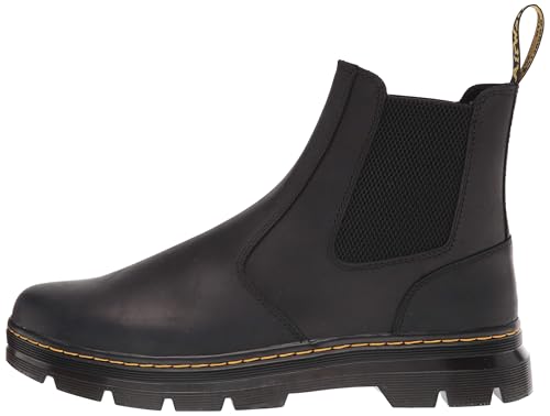 Dr. Martens Unisex Embury Chelsea Boot - Black Wyoming - Image 6