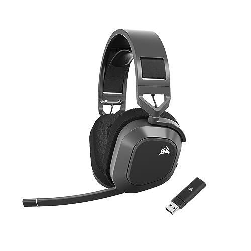 Corsair HS80 MAX Wireless Gaming Headset – Steel Gray