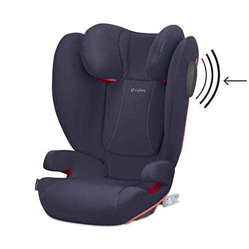 CYBEX Solution B2 fix+ Lux High Back Booster Seat - Bay Blue - Image 3