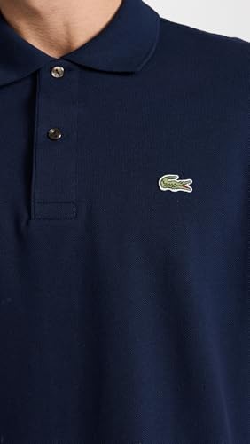 Lacoste Men's Classic Navy Polo Shirt, X-Large - Image 6